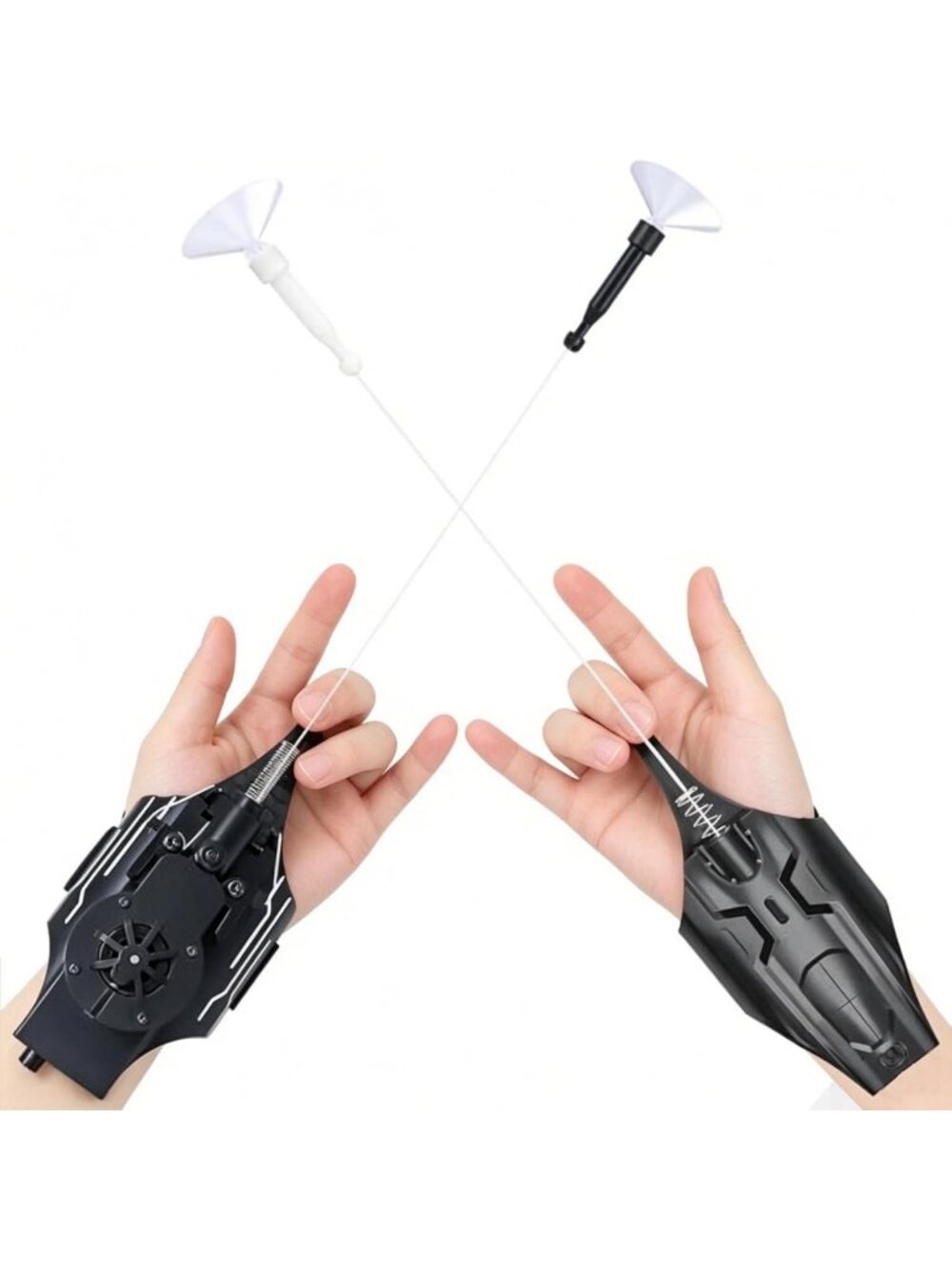 Realistic Spider Web Shooter Toy for Kids, 9.4 FT String Launcher, Cool